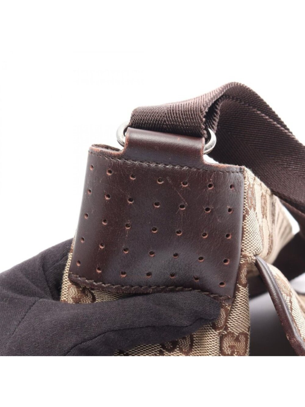 Gucci Shoulder Bag GG Canvas Beige Brown - Picture 7 of 13